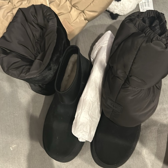 Classic Mini Platform with Puffer. New. Blk - Picture 9 of 9